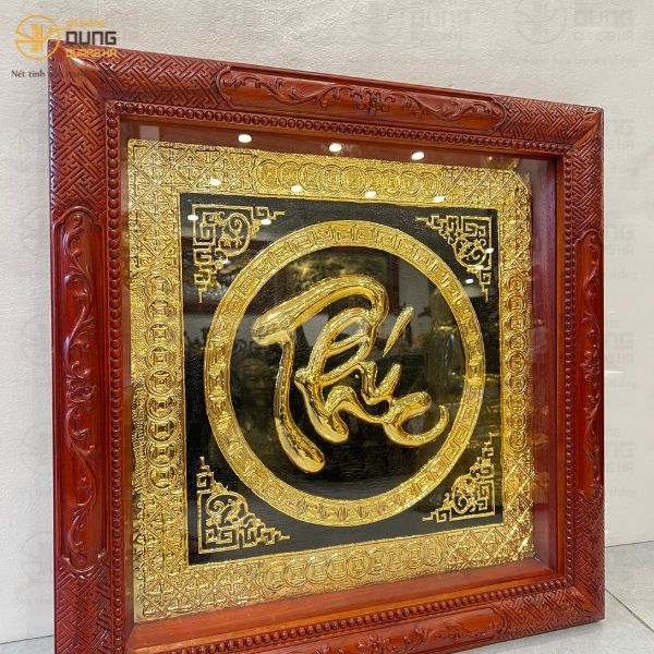 Mách Bạn Vị Trí Treo Tranh Chữ Phúc Lộc Thọ 