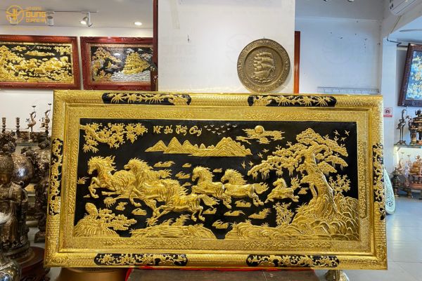 >> Xem Ngay: Mách Bạn Treo Tranh Bát Mã Bằng Đồng Hút Tài Lộc