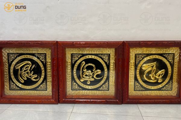 Giải Mã Bức Tranh Đồng Chữ Phúc Lộc Thọ  