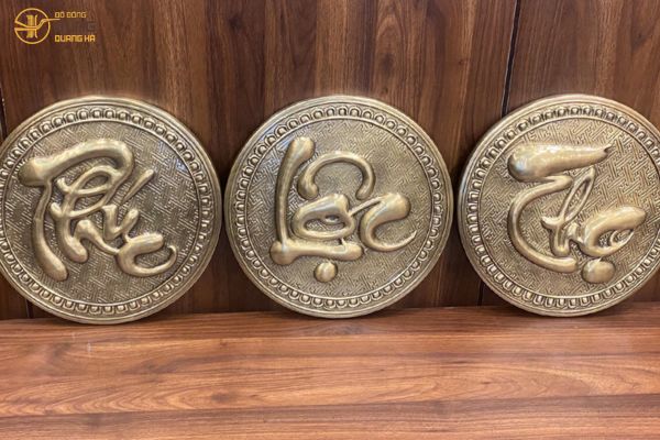 Giải Mã Bức Tranh Đồng Chữ Phúc Lộc Thọ  