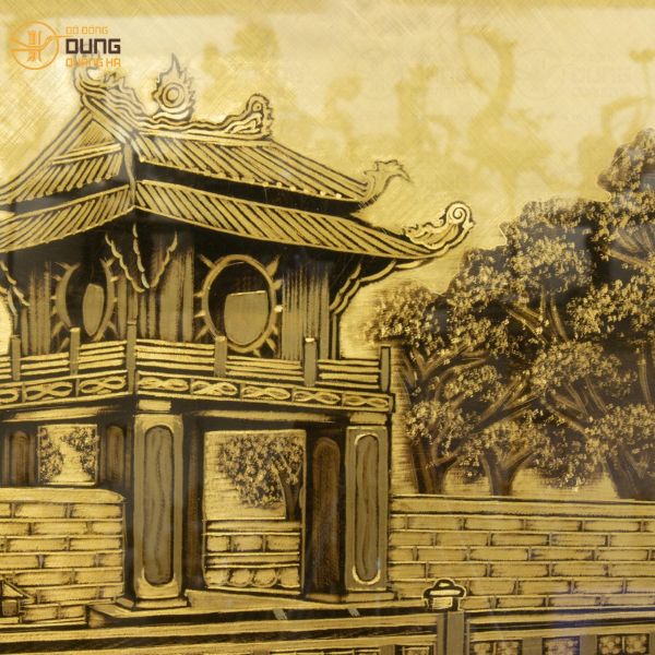 Điều Ít Ai Biết Về Tranh Đồng Khuê Văn Các