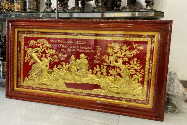 Tranh Đồng Mừng Thọ - Món Quà Tặng Ý Nghĩa 