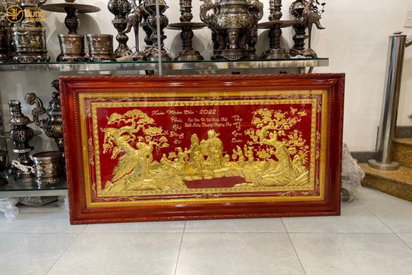 Tranh Đồng Mừng Thọ - Món Quà Tặng Ý Nghĩa 