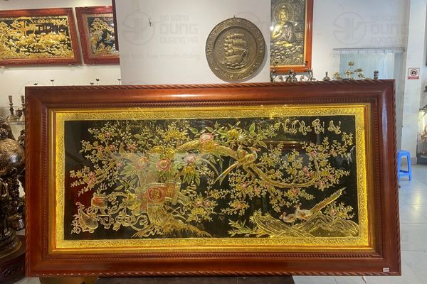 Tranh Phong Thủy Bằng Đồng Giúp Thu Hút Tài Lộc