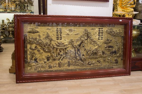 Ý Nghĩa và Cách Treo của Tranh Đồng Quê Bằng Đồng 