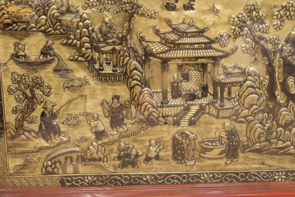 Ý Nghĩa và Cách Treo của Tranh Đồng Quê Bằng Đồng 