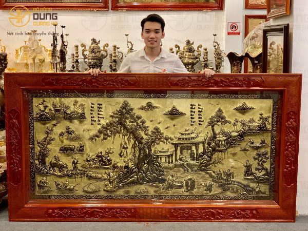 “Bật Mí” Cách Treo Tranh Đồng Quê Chuẩn