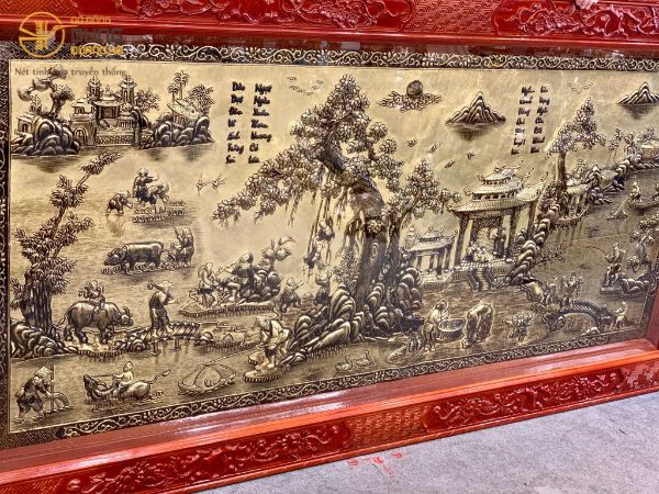 “Bật Mí” Cách Treo Tranh Đồng Quê Chuẩn