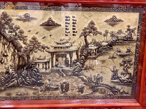 “Bật Mí” Cách Treo Tranh Đồng Quê Chuẩn