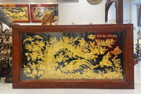 Bật Mí về dòng Tranh Đồng Vinh Hoa Phú Quý