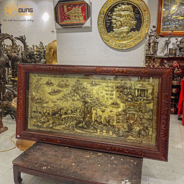 Điều Ít Biết Về Tranh Đồng Vinh Quy Bái Tổ