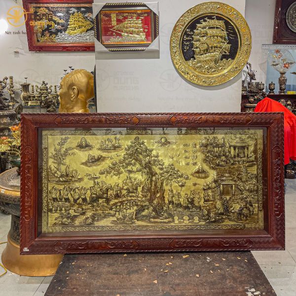 Điều Ít Biết Về Tranh Đồng Vinh Quy Bái Tổ