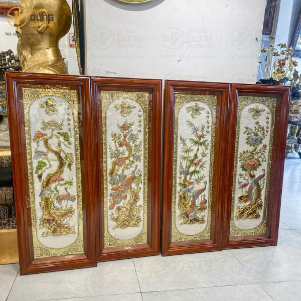 Gợi Ý Cách Treo Tranh Tứ Quý Đúng Chuẩn 