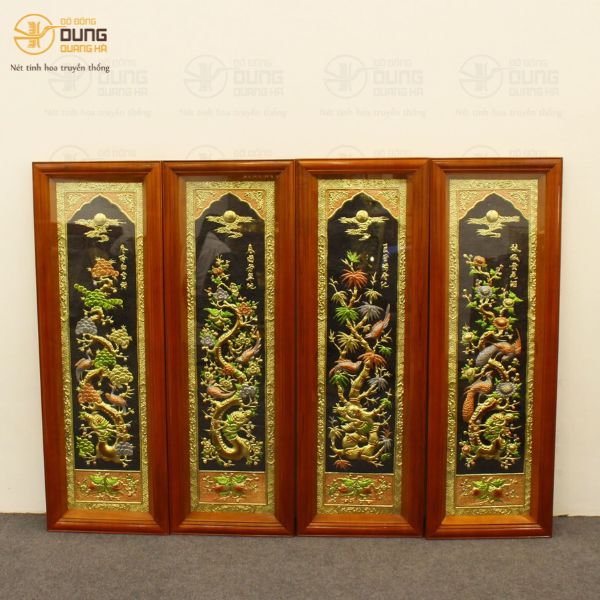 Gợi Ý Cách Treo Tranh Tứ Quý Đúng Chuẩn 