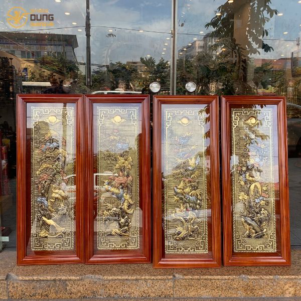 Gợi Ý Cách Treo Tranh Tứ Quý Đúng Chuẩn 