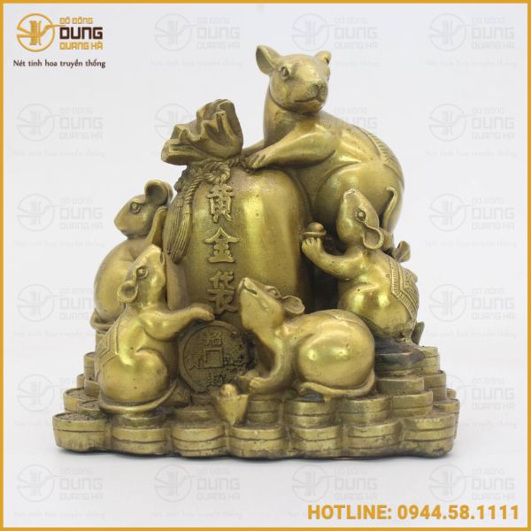 Tượng chuột có ý nghĩa gì trong phong thủy?