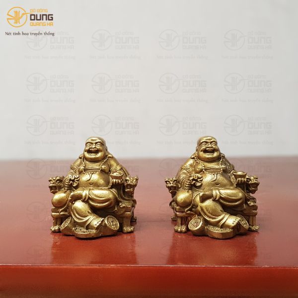 “Mách Bạn” Trưng Bày Tượng Di Lặc Để Bàn Chuẩn Phong Thủy 