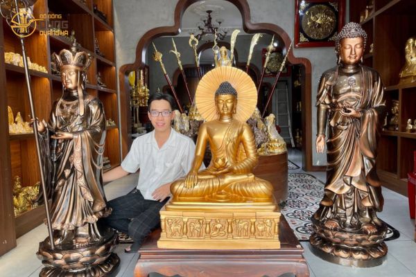 Giao an vị tượng địa tạng 1m5 và adida 1m6 tại quận 7, TP. HCM