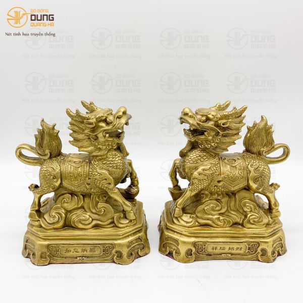 Gợi Ý Đặt Tượng Kỳ Lân Bằng Đồng Thu Hút Tài Lộc 