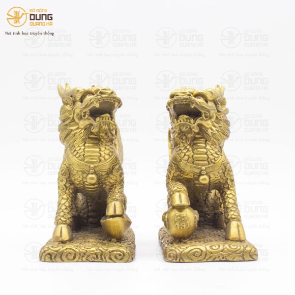 Gợi Ý Đặt Tượng Kỳ Lân Bằng Đồng Thu Hút Tài Lộc 