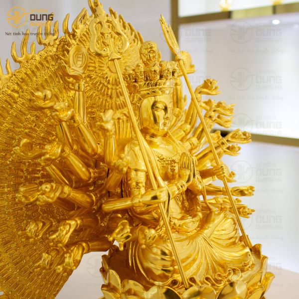 Bật Mí Tượng Phật Thiên Thủ Thiên Nhãn và Phật Chuẩn Đề 