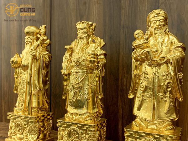 【Giải Đáp】 Ý Nghĩa Tượng Phúc Lộc Thọ bằng đồng 