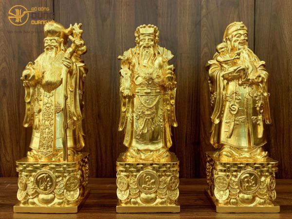 【Giải Đáp】 Ý Nghĩa Tượng Phúc Lộc Thọ bằng đồng 