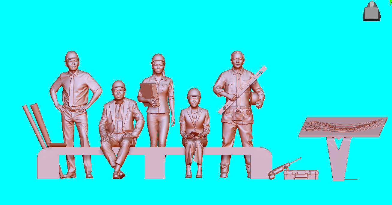 Quá trình sản xuất & bàn giao lắp đặt bộ Tượng Đài Vinh Danh tại Vân Đồn, Quảng Ninh