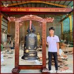 Dịch vụ đúc chuông đồng truyền thống –Lưu giữ thanh âm linh thiêng qua thời gian