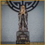 Tượng Khổng Tử khảm tam khí kỹ cao 50cm