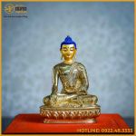 Tôn tượng Thích Ca đồng đài loan 17cm nặng 0,8kg