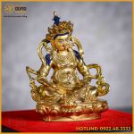 Tôn tượng Phật Hoàng Tài Bảo Thiên đồng đài loan 17cm x 12cm