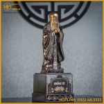 Tượng Khổng Tử khảm tam khí kỹ cao 50cm
