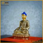 Tôn tượng Thích Ca đồng đài loan 17cm nặng 0,8kg