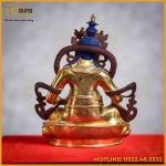 Tôn tượng Phật Hoàng Tài Bảo Thiên đồng đài loan 17cm x 12cm