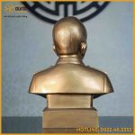 Tượng Bác Giáp bán thân đồng đỏ 40cm x 32cm x 14cm