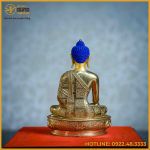 Tôn tượng Thích Ca đồng đài loan 17cm nặng 0,8kg