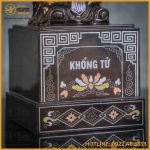 Tượng Khổng Tử khảm tam khí kỹ cao 50cm