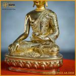Tôn tượng Thích Ca đồng đài loan 17cm nặng 0,8kg