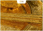 Bộ mâm bát đũa thờ cúng bằng đồng vàng mạ vàng 24k
