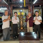 Đồ đồng Dung Quang Hà cúng tiến tượng Phật Bà Quan Âm 1m2 tại chùa Phúc Khánh - Hà Nội