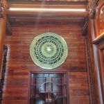 Hoàn thiện và bàn giao tranh mặt trống đồng 1m38 cho khách hàng tại Hải Dương