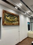 Bàn giao, lắp đặt tranh mã đáo thành công dát vàng 9999 kích thước 1m07 x 1m97  tại  tp Hải Phòng
