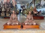 Hoàn thiện và bàn giao tượng Nguyễn Minh Không 42cm đồng đỏ tại Thạch Thất - Hà Nội