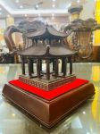 Hoàn thiện và bàn giao mô hình Tràng An - Ninh Bình đồng đỏ làm màu giả cổ