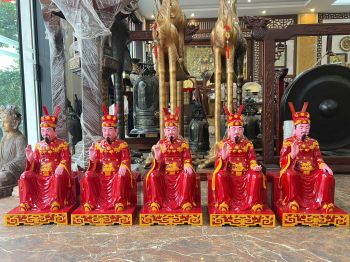 Hoàn thiện bộ tượng tại đền Thiên Tiên Điện Phúc - Phúc Linh Từ tại Hưng Yên