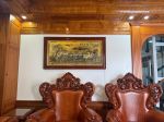 Hoàn thiện và lắp đặt tranh mã đáo thành công đồng vàng giả cổ kích thước 1m7x90 tại Chương Mỹ - Hà Nội