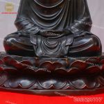 Tượng Phật Thích Ca bằng đồng vàng hun đen