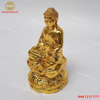 Tượng A Di Đà để xe ô tô cao 10cm