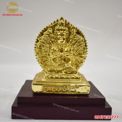 Tượng Phật thiên thủ thiên nhãn để xe ô tô cao 10cm